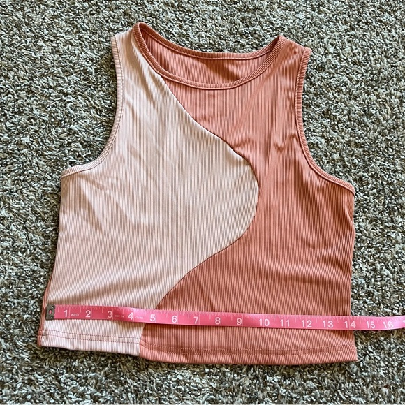 Shein Color Block Ribbed Tank - Picture 4 of 5